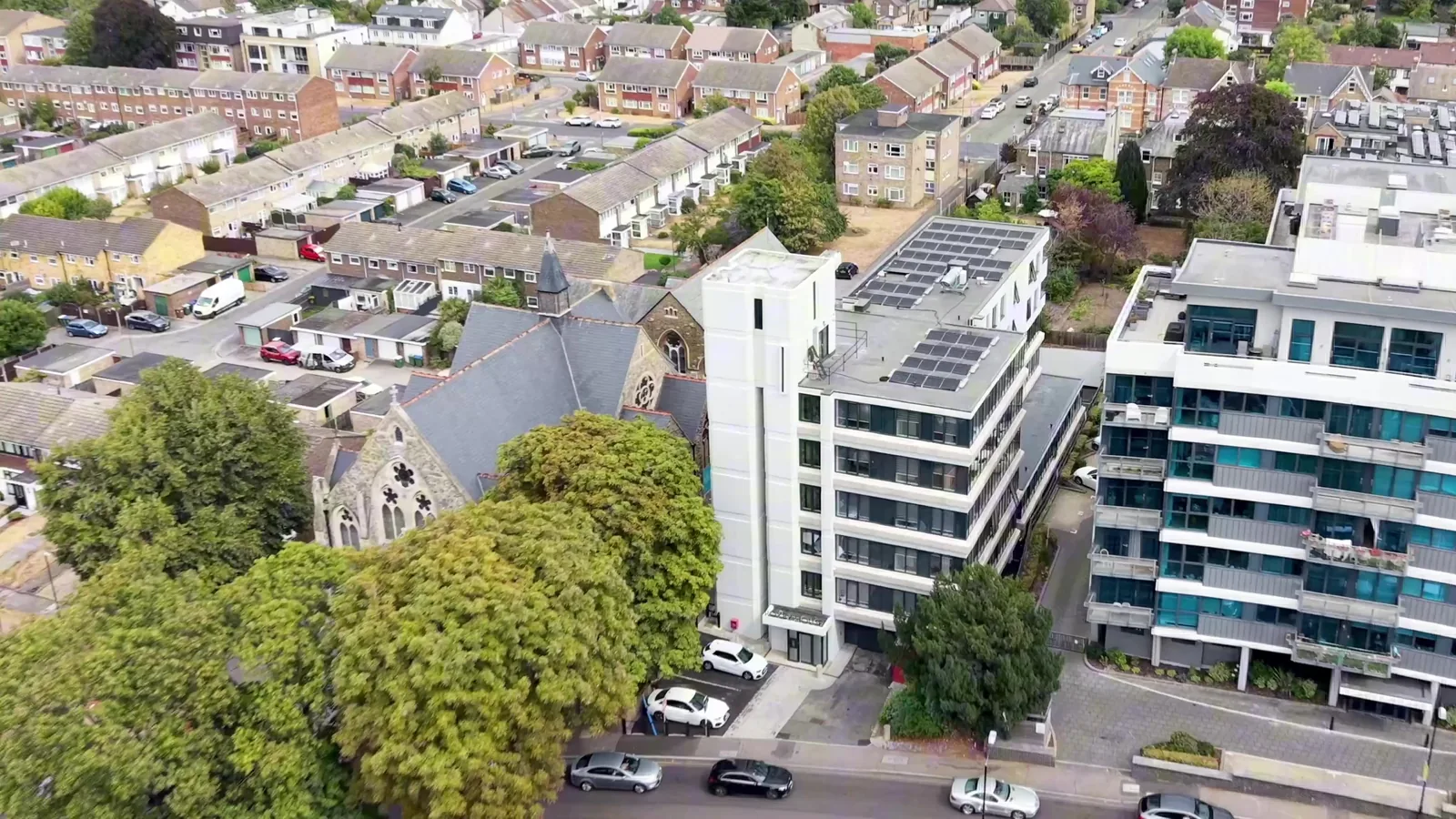 Roxby House, Sidcup: building fitted with new windows by Windows 2020