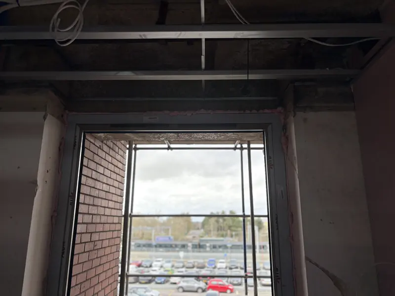 SN1, Station Road, Swindon: during installation, photo 2 of 4
